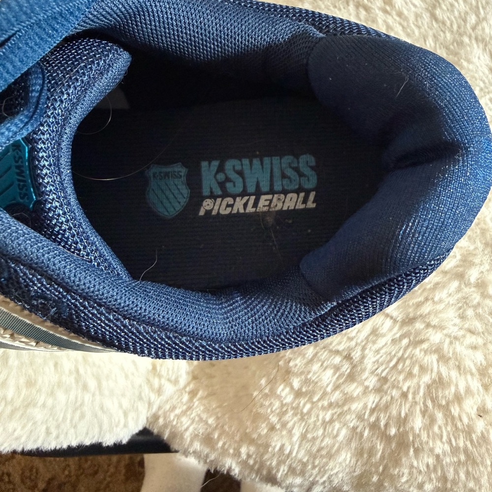 K-Swiss Navy and White Pickleball Shoes - Picture 3 of 5